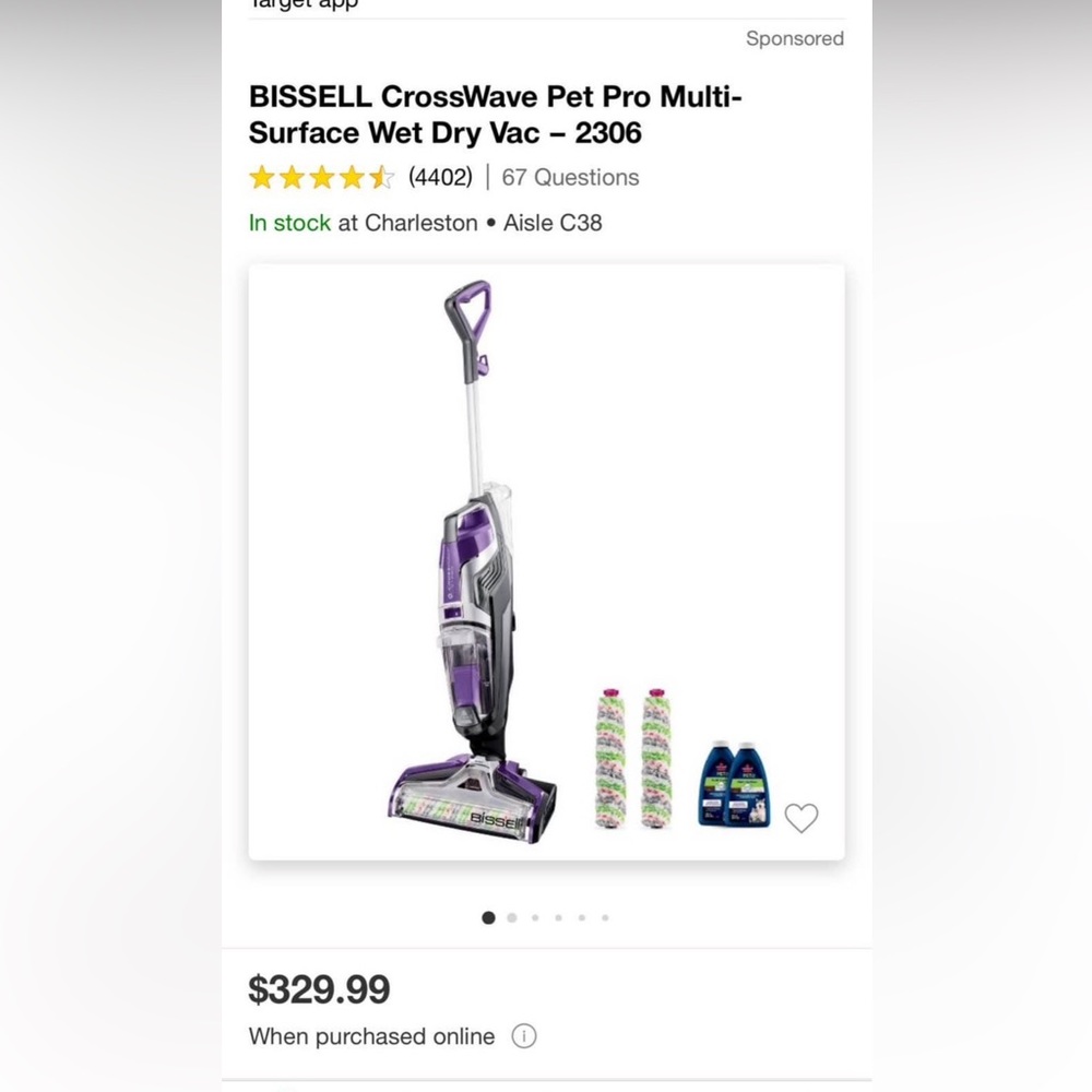 Bissell CrossWave Pet Pro